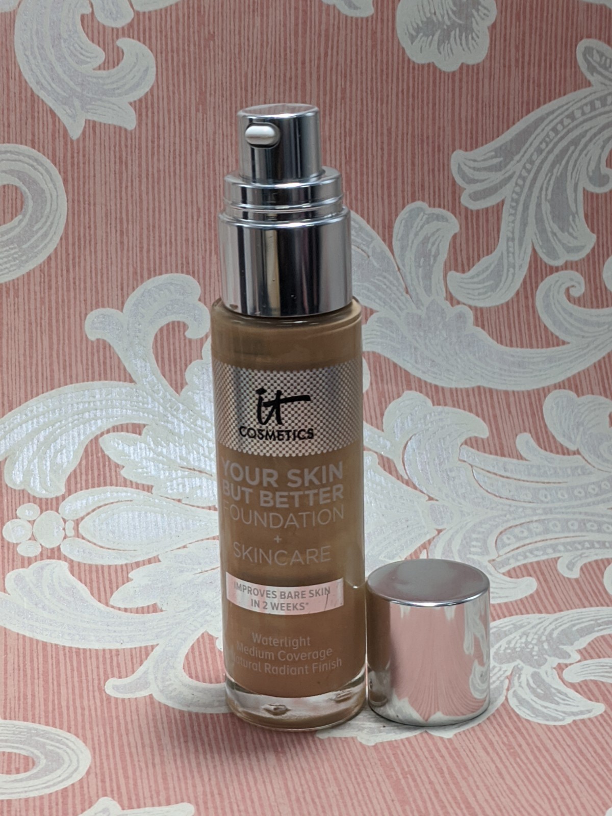 It Cosmetics Your Skin But Better Light Warm 23 Foundation CC+ Bye Pumped once
