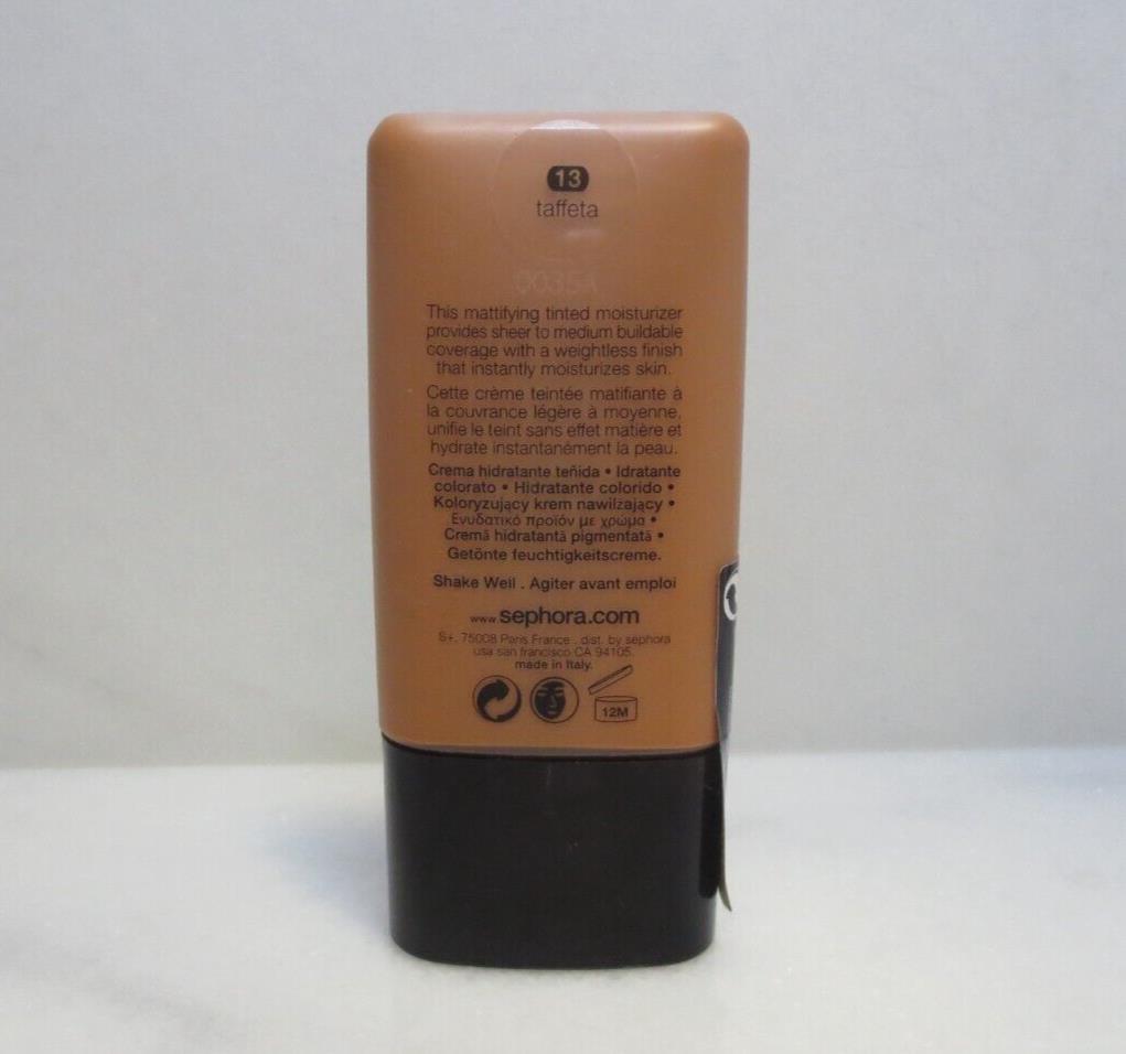 SEPHORA MATTE PERFECTION TINTED MOISTURIZER 13 TAFFETA 1.014 OZ