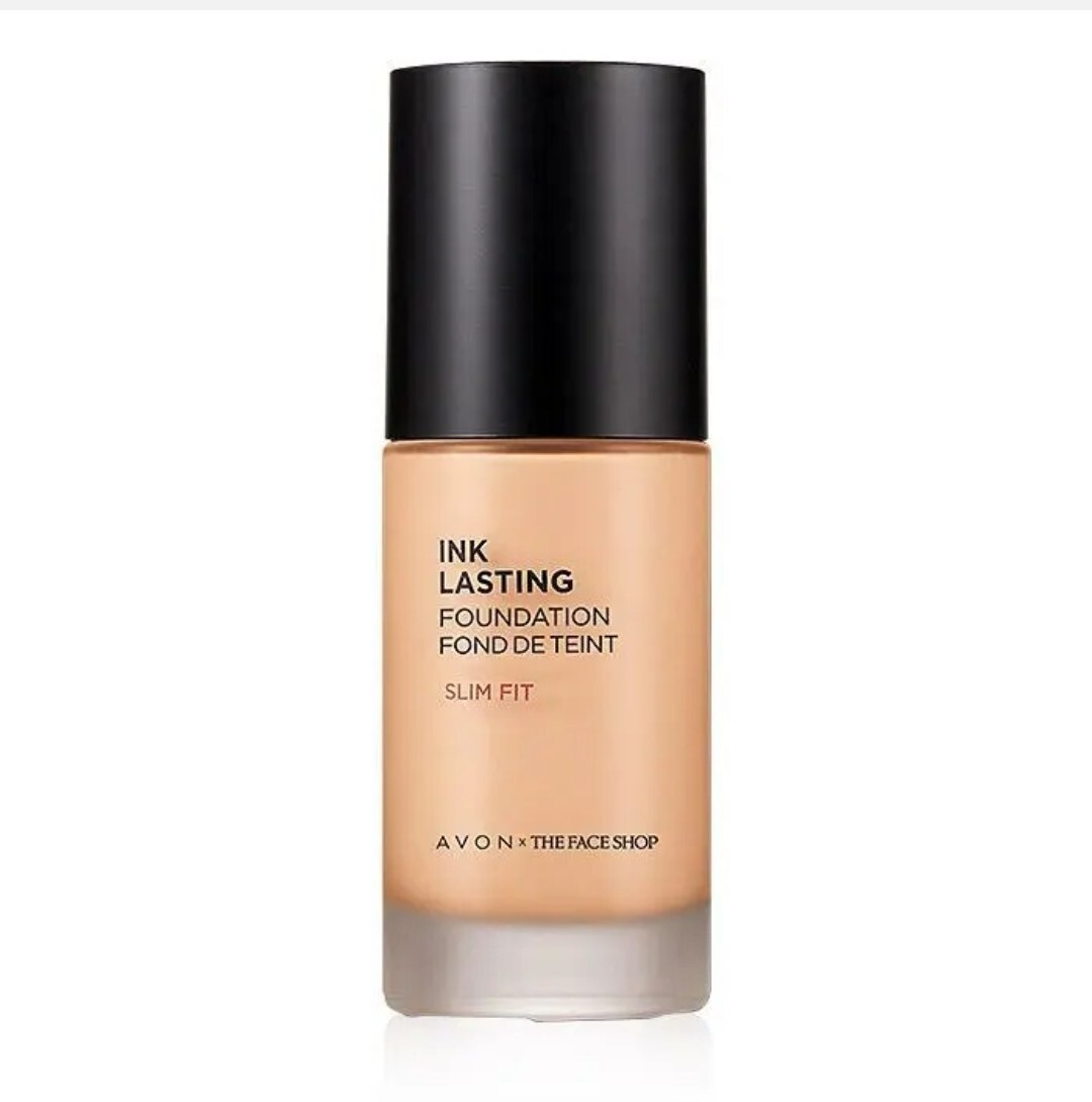 Avon The Face Shop Ink Lasting Foundation Slim Fit In N40 Netural Sand