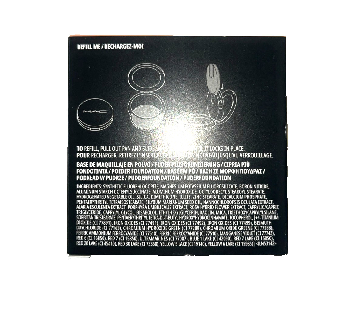 MAC Studio Fix Powder Plus Foundation NC44 Original Formula NWB