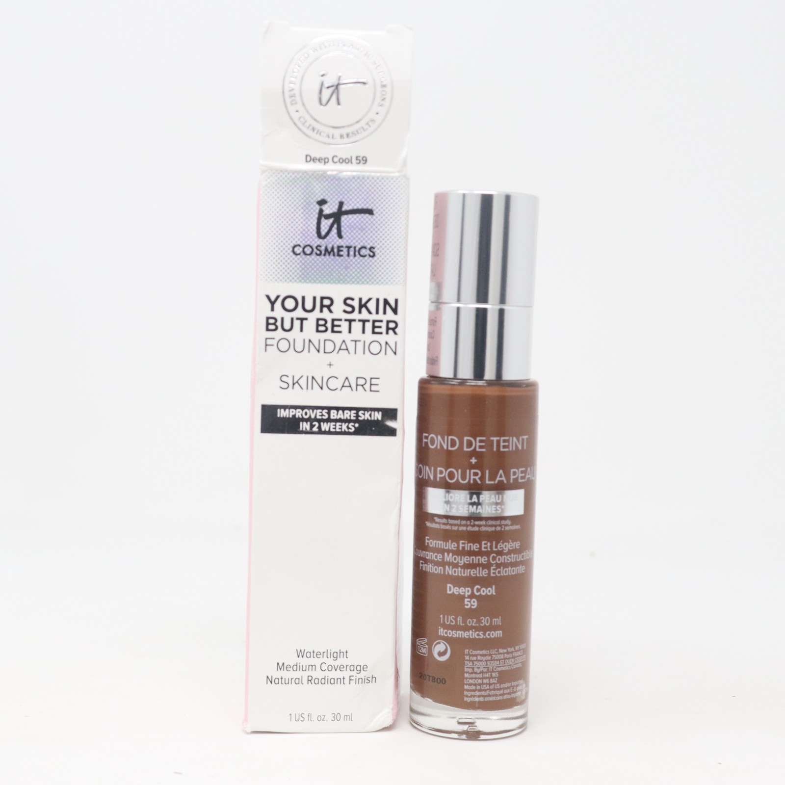 It Cosmetics Your Skin But Better Foundation + Skincare 1oz