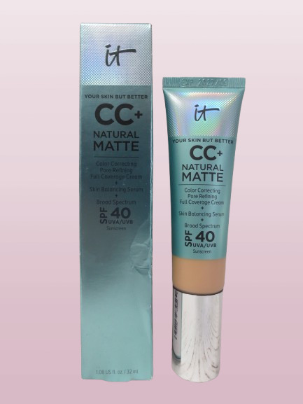 IT COSMETICS YOUR SKIN BUT BETTER CC+NATURAL MATTE COLOR CORRECTING MEDIUM