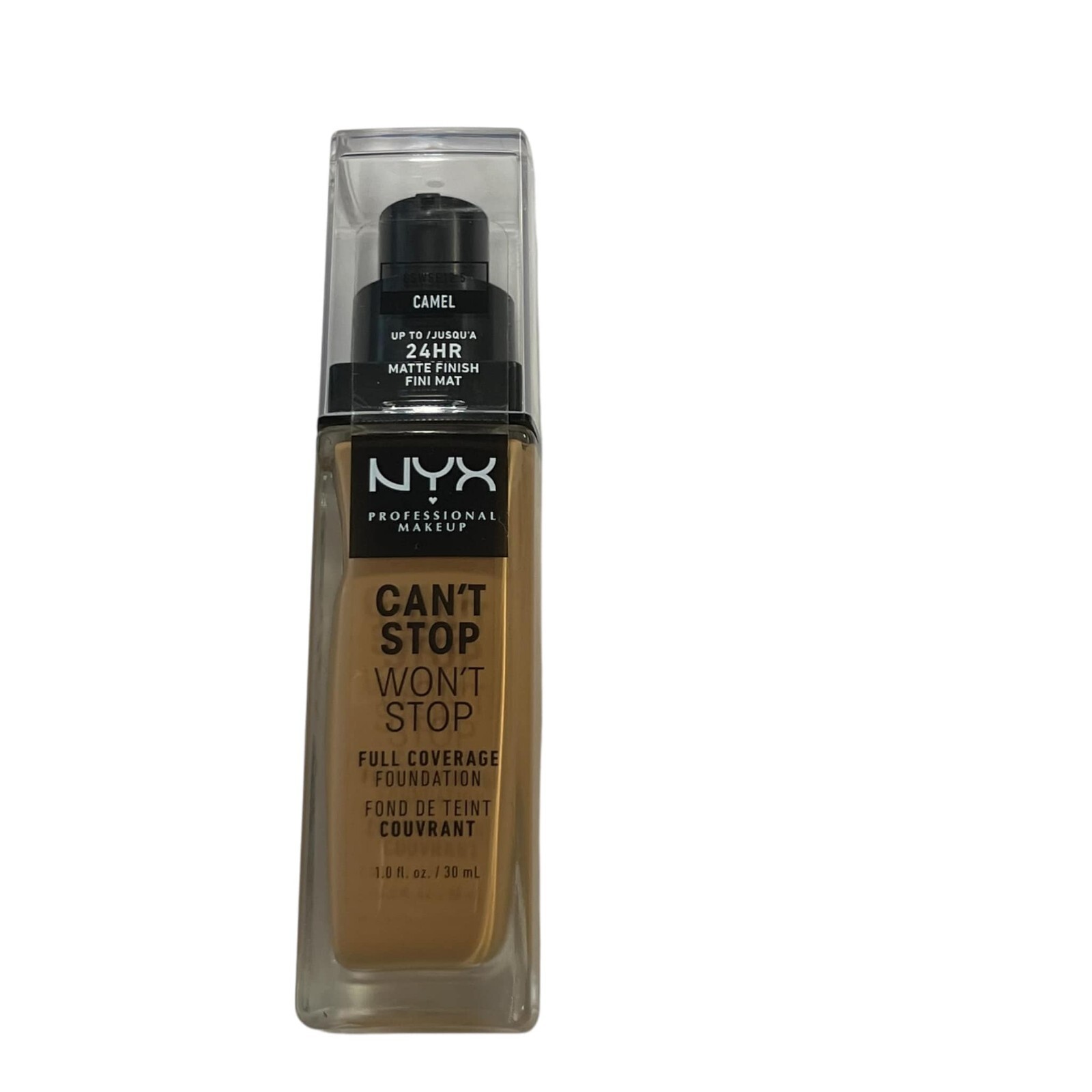 NYX PROFESSIONAL MAKEUP Can’t Stop Won’t Stop 24HR Full Coverage Foundation 1oz