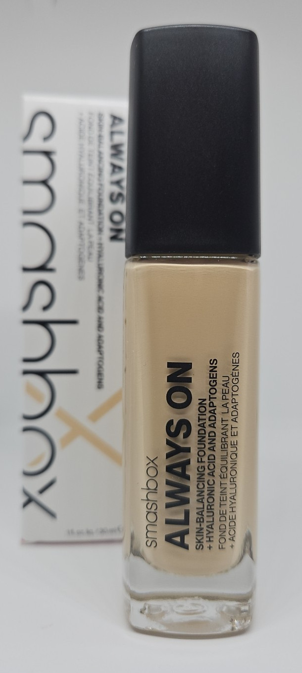 Smashbox Always On Skin-Balancing Foundation + Hyaluronic Acid -F10-W- 1 oz