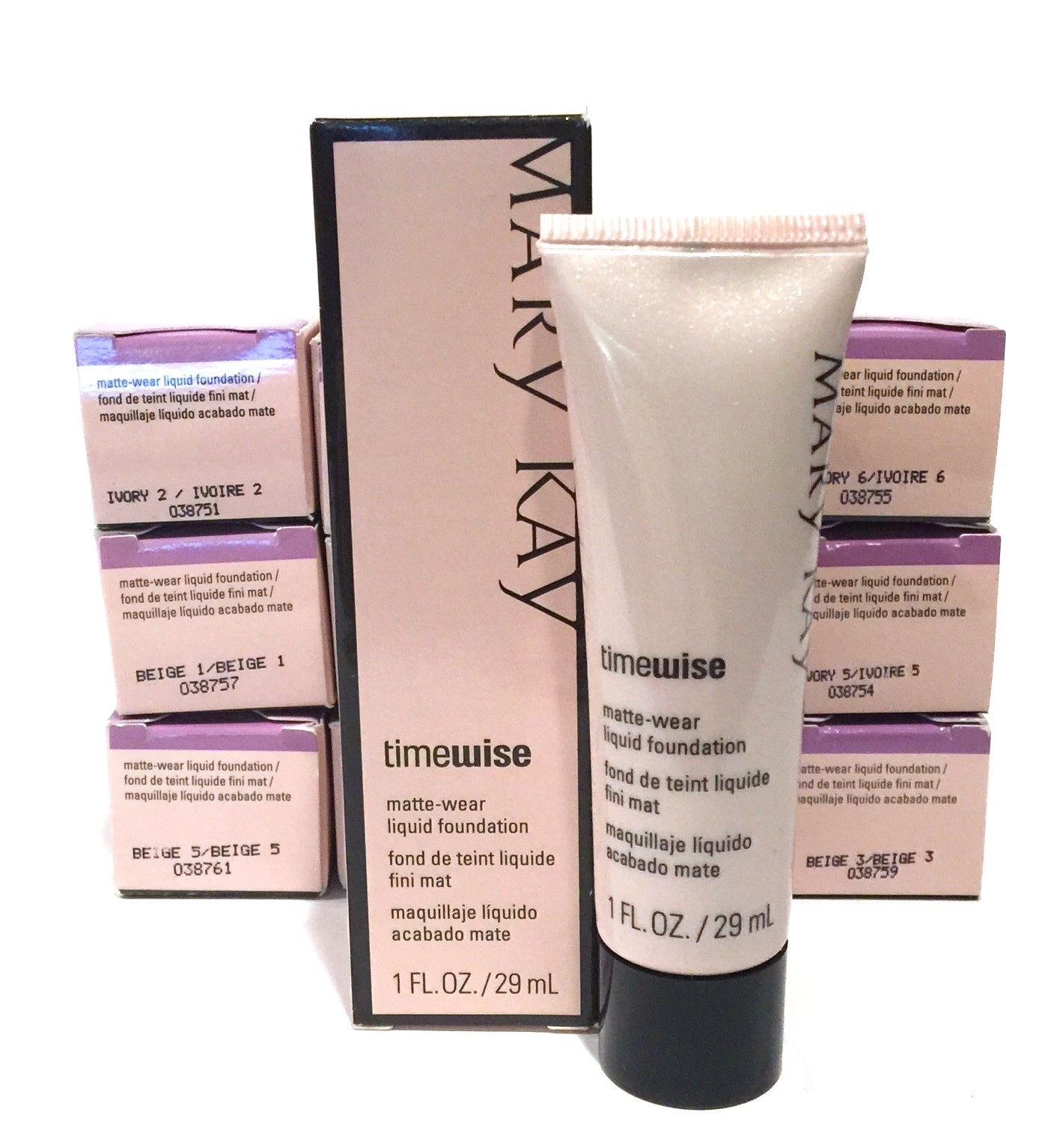 MARY KAY TIMEWISE MATTE WEAR LIQUID FOUNDATION~YOU CHOOSE~SHADE~DISCONTINUED!