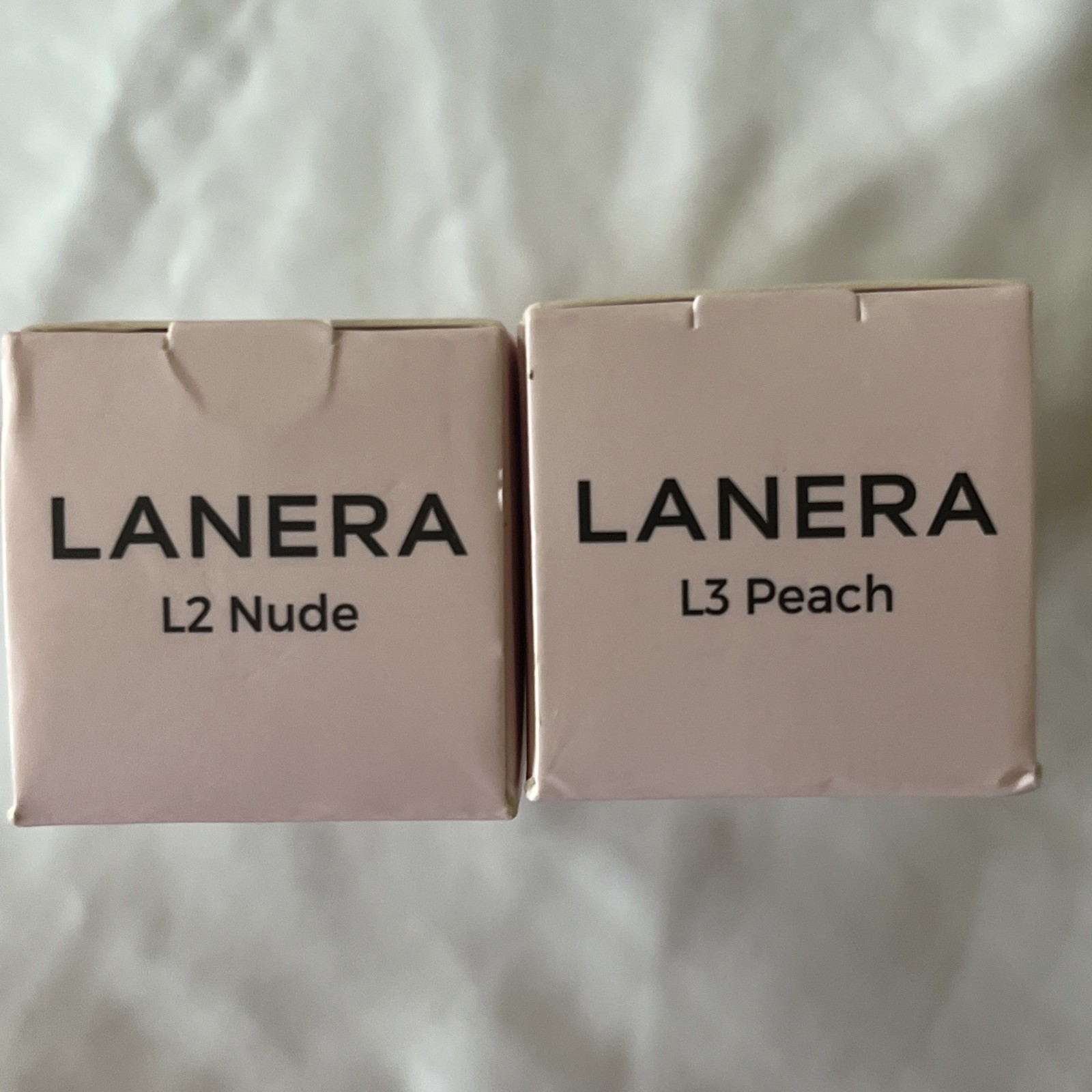 Lanera Soft Matte Liquid Foundation L2 & L3 Bundle Set – New In Box NIB Sealed