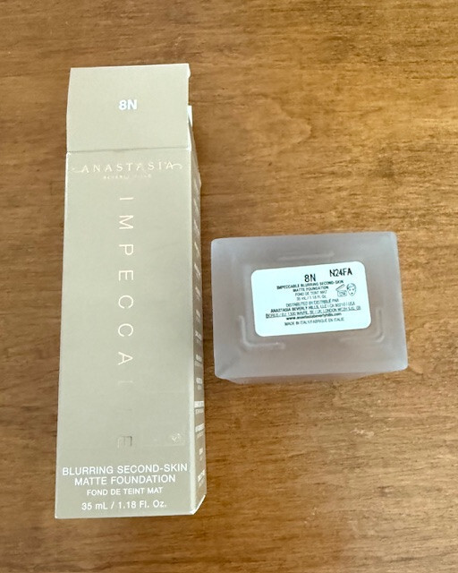 ANASTASIA BEVERLY HILLS Impeccable Blurring Matte FOUNDATION Shade N8 NIB