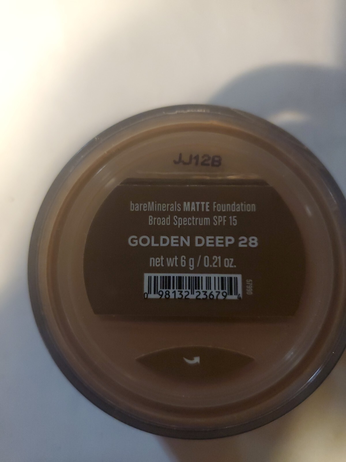 BareMinerals MATTE Foundation GOLDEN DEEP 28 – 6 g / 0.21 Oz – Loose Powder