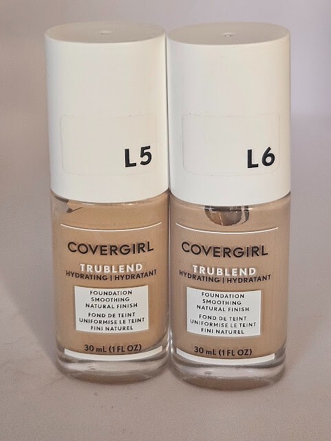 CoverGirl truBlend Hydrating Liquid Foundation Natural Finish Light Tones Choice