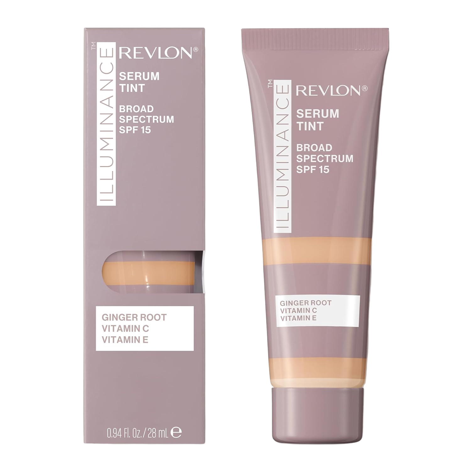 Revlon Illuminance Tinted Serum, Triple Hyaluronic Acid, SPF 15, 317 Tan Sand,