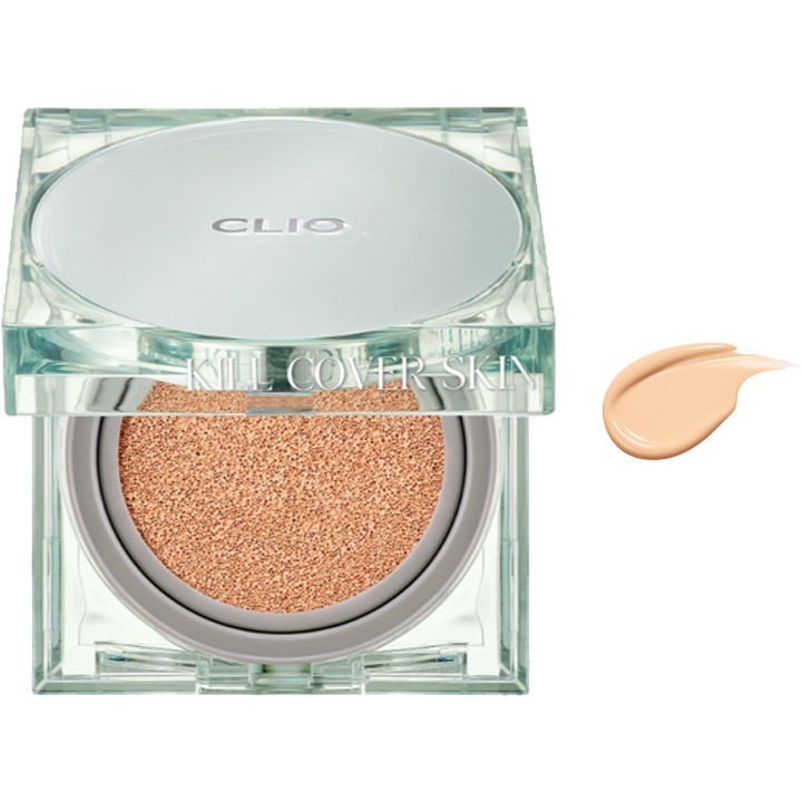 CLIO Kill Cover Skin Fixer Cushion + Refill SET #23N Ginger (Exp date : 2026-11)
