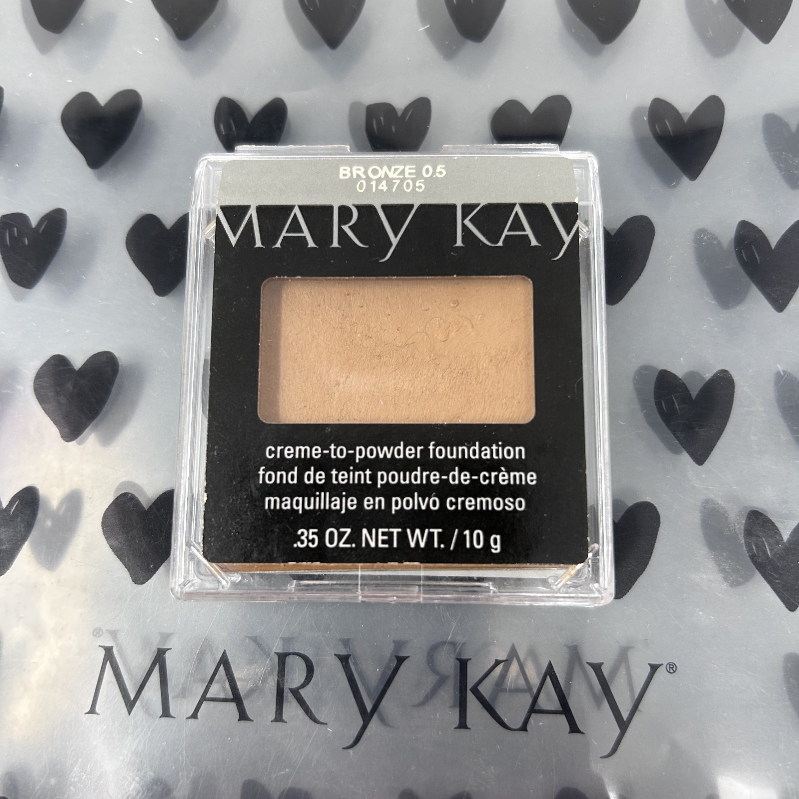 *FLAWED* New Mary Kay Creme to Powder Foundation Bronze 0.5 Full Size