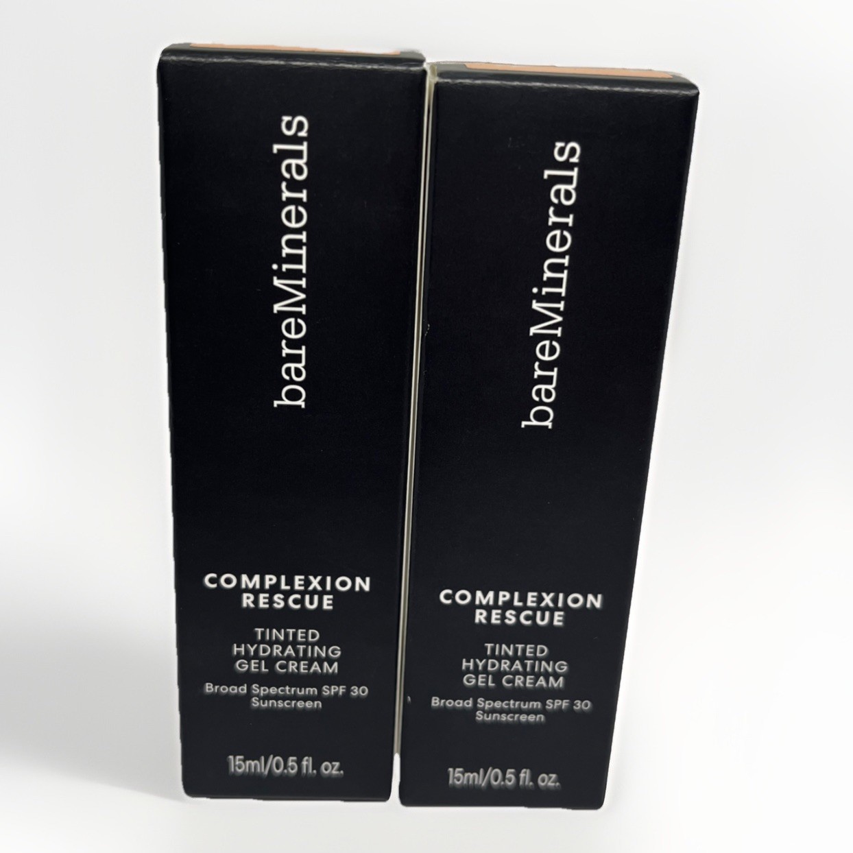 2 bareMinerals Complexion Rescue Tinted Hydrating Gel Cream Buttercream 03 0.5oz