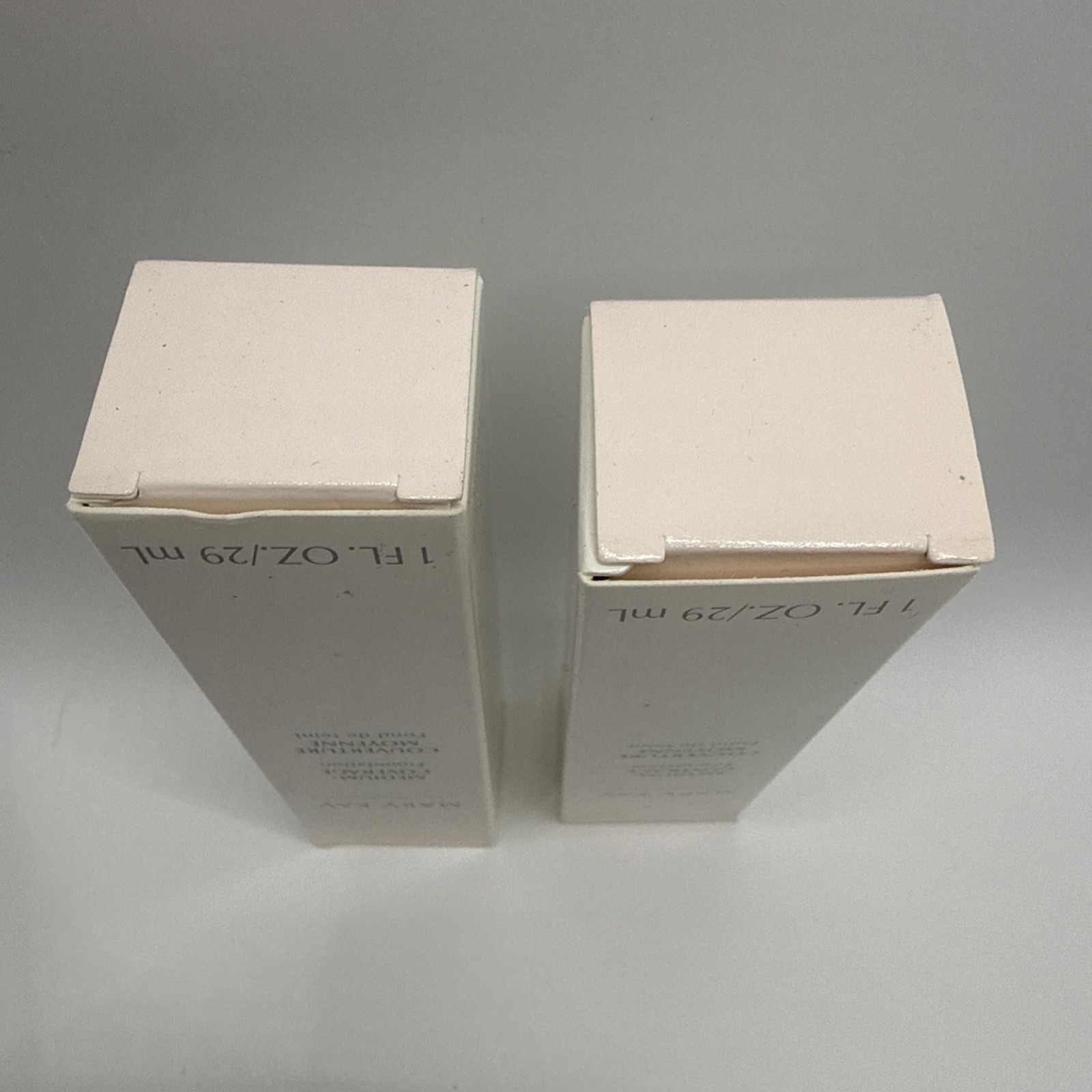 2pk Mary Kay Medium Coverage Foundation Ivory 100 Grey Cap Lot of 2