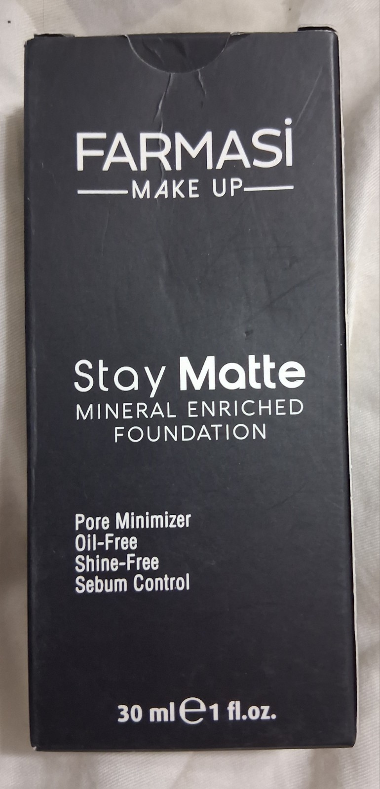 Farmasi Foundation 08 Chestnut Full Coverage Matte 1 fl oz