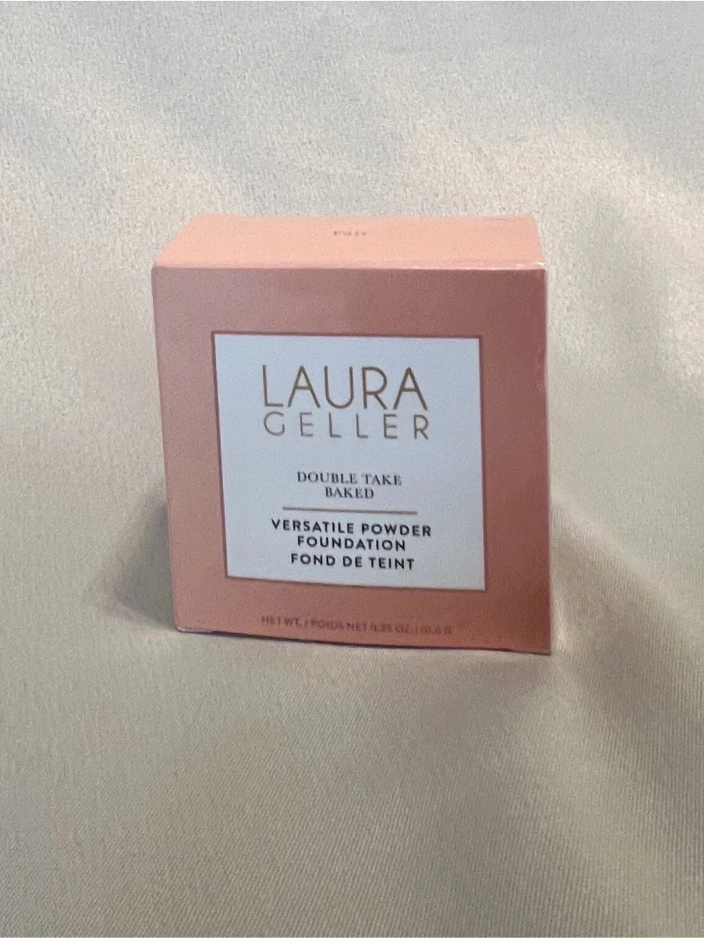 Laura Geller Double Take Baked Foundation Fair NIB $38