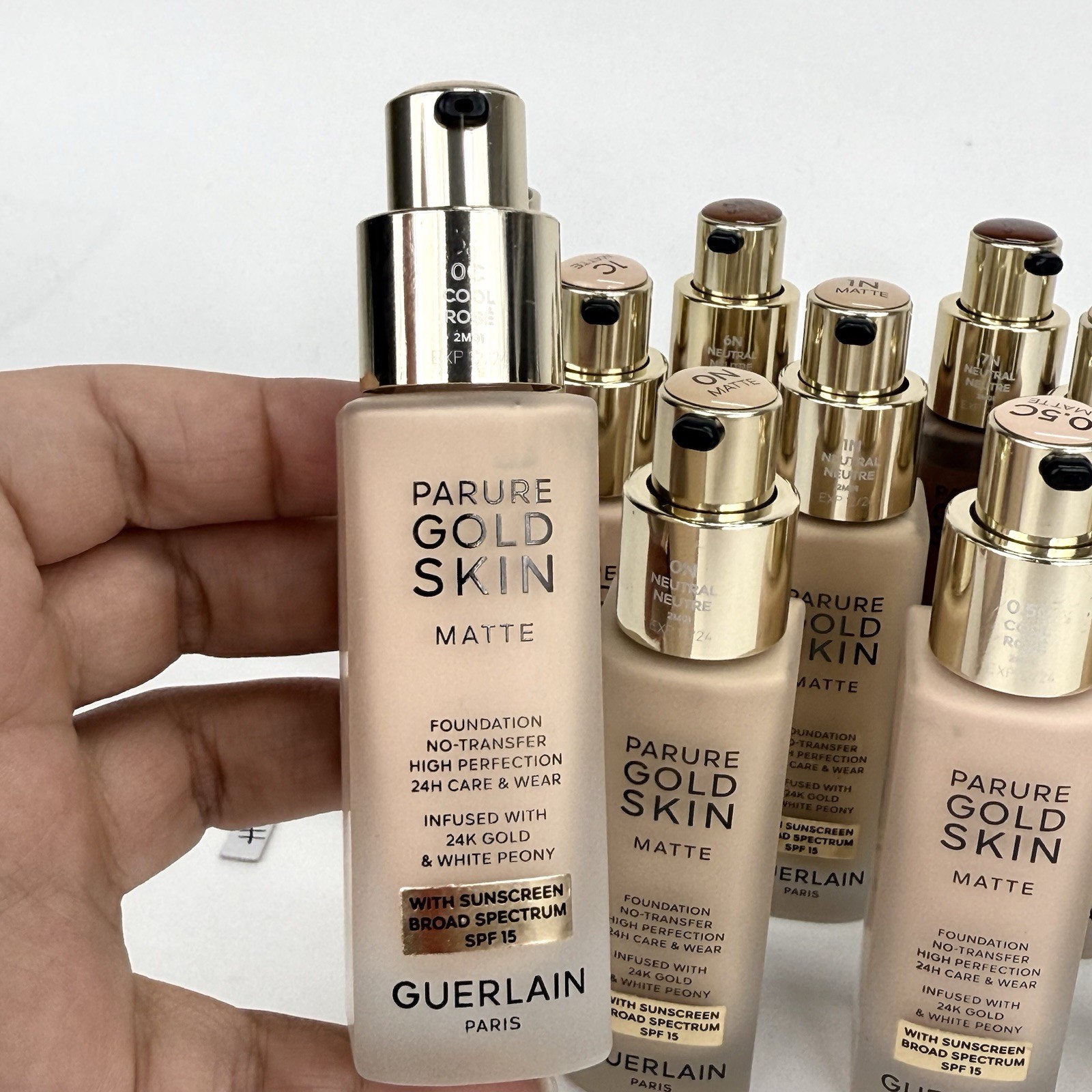GUERLAIN Parure Gold Skin Matte Foundation – PICK YOUR SHADE – 20ml Travel Size