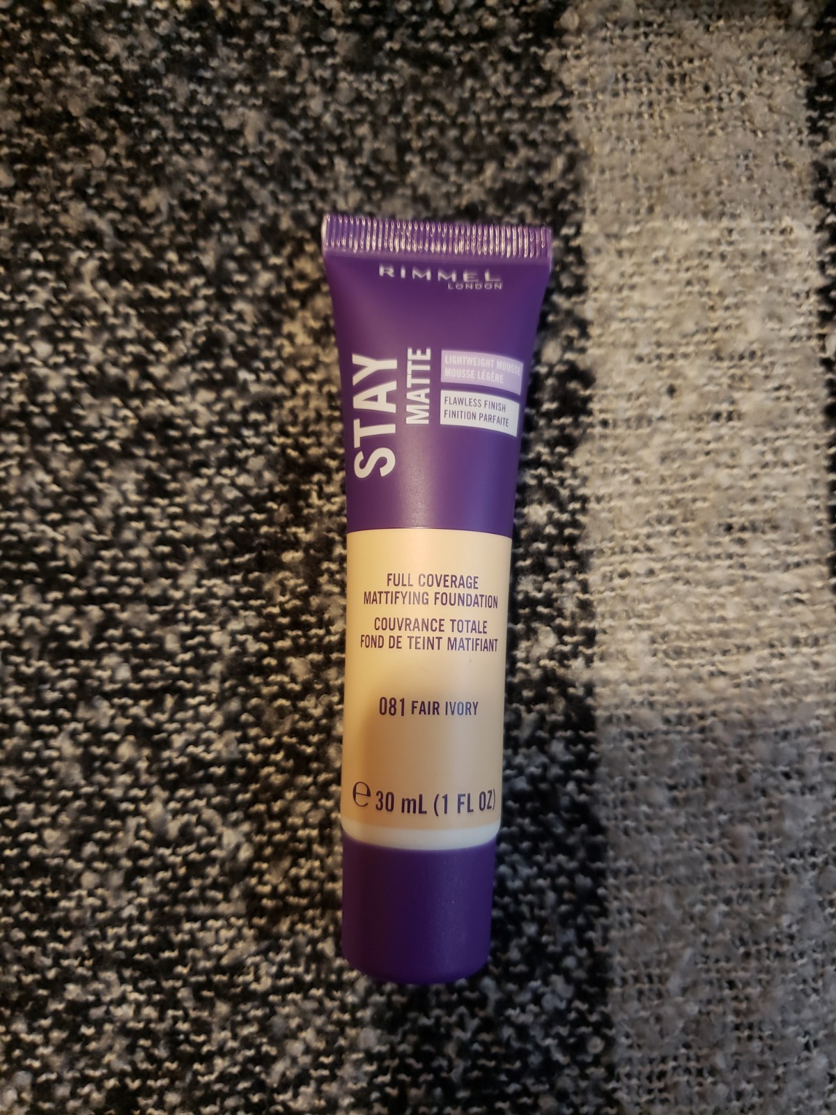 Rimmel Stay Matte Full Coverage Mattifying Foundation – 081 Fair Ivory- NEW