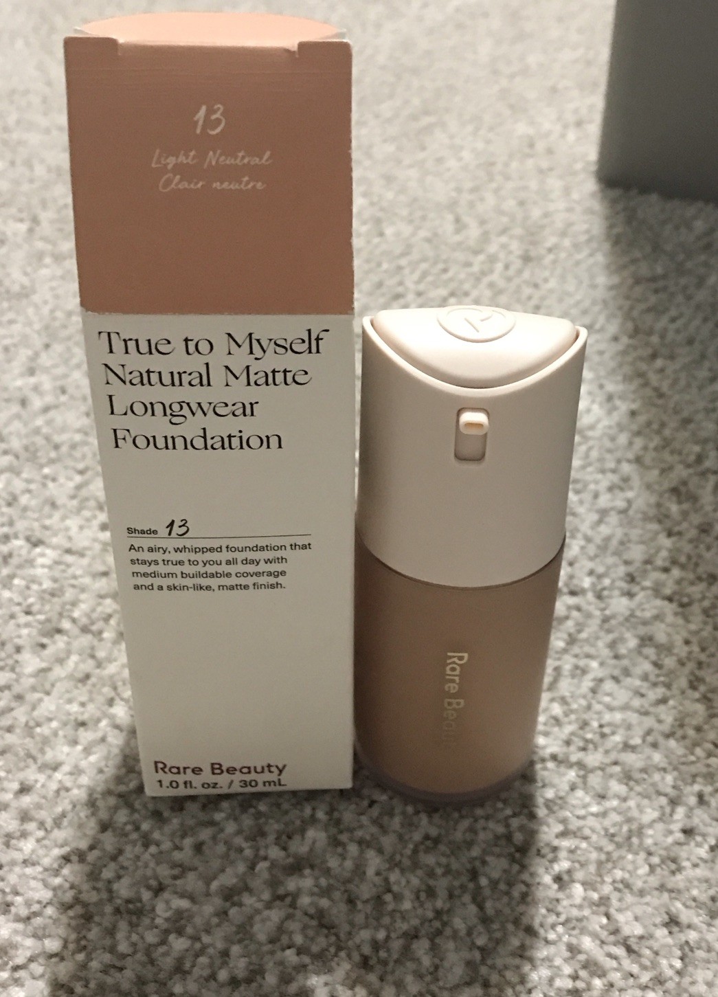 RARE BEAUTY True To Myself Natural Matte Longwear Foundation Shade 13 NEW w/ BOX