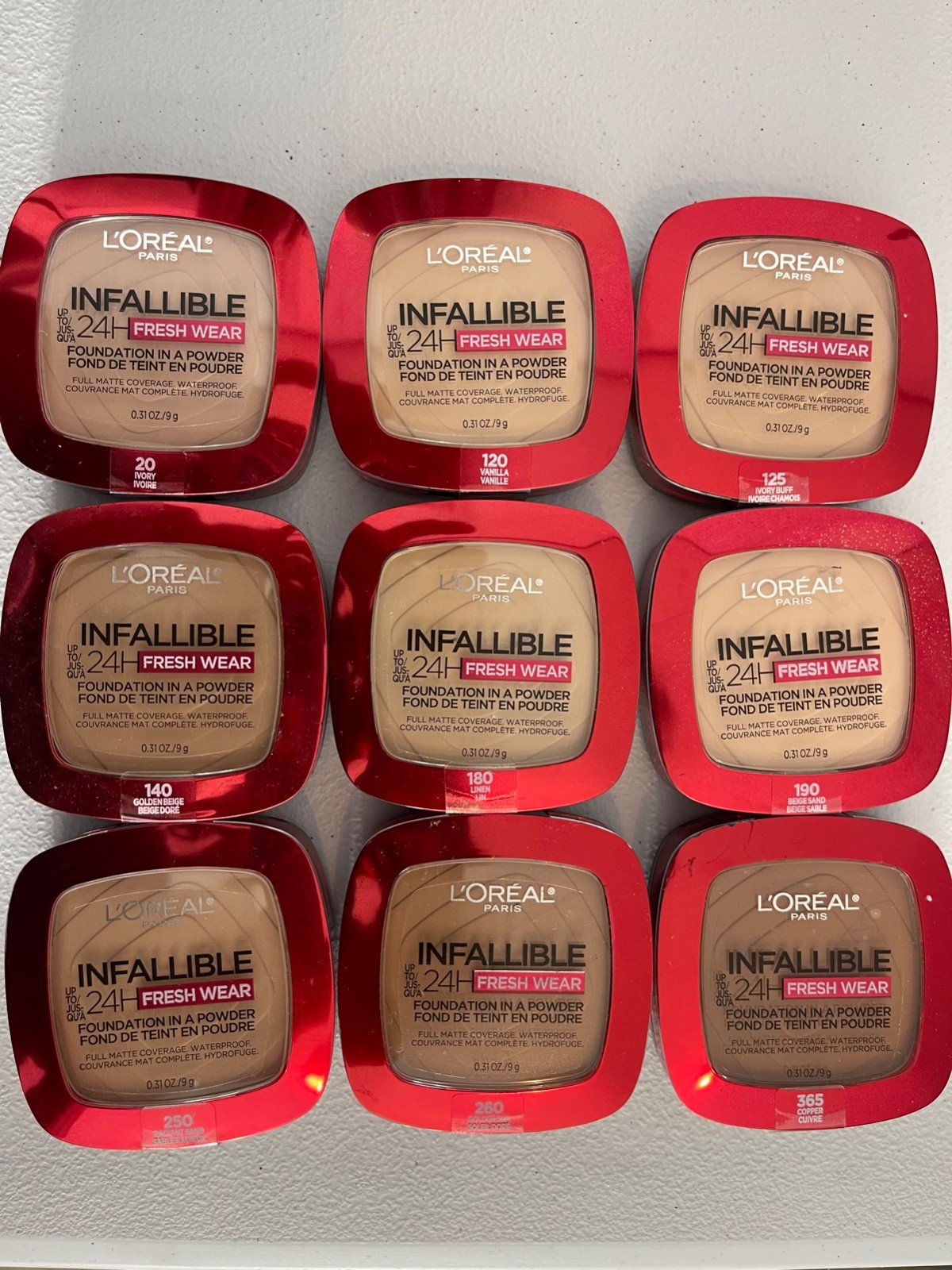 Loreal Infallible 24H Fresh Wear Foundation In A Powder