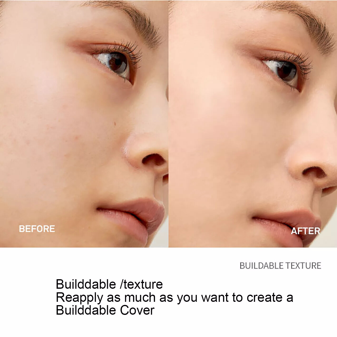 Hince Second Skin Foundation 40ml / SPF30 PA++ 7colors K-Beauty