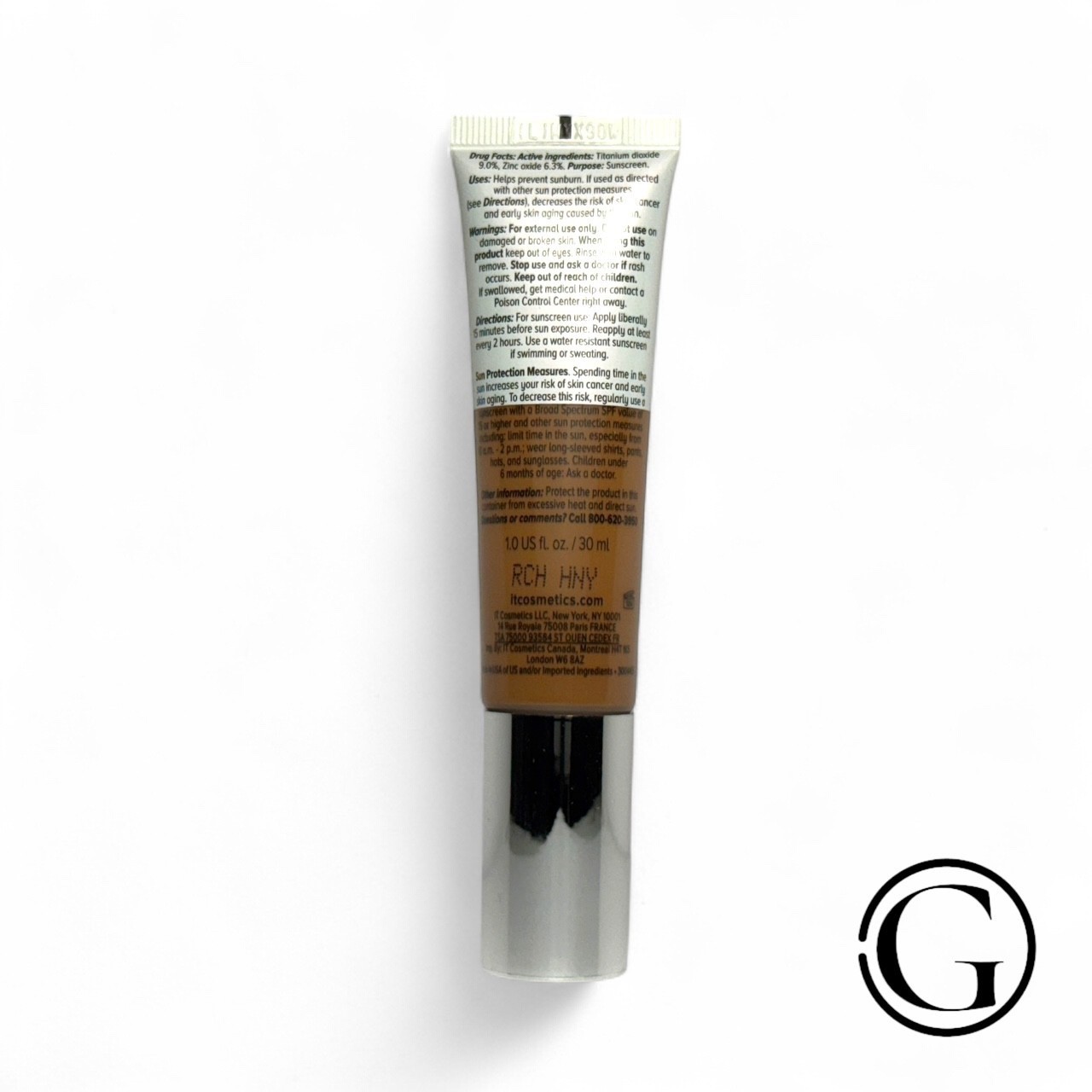 IT Cosmetics Bye Bye Foundation SPF 50+ Full Coverage Moisturizer – Rich Honey