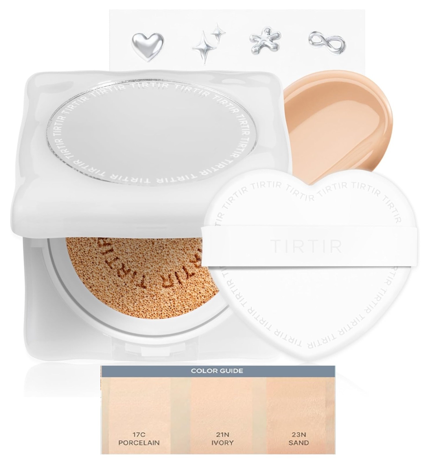 TIRTIR Mask Fit Cushion White Edition 16g Cushion Foundation Japan