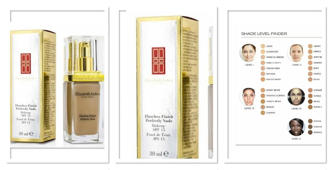 24 Elizabeth Arden Foundation Perfectly Nude WARM MAHOGANY # 22 – 1oz WHOLESALE