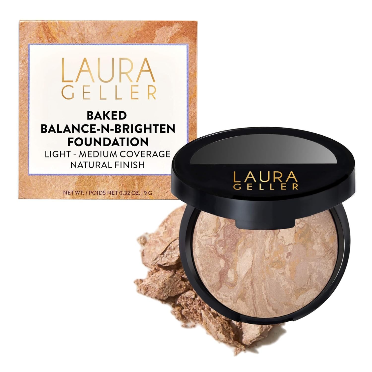 Breathable & Antioxidant Baked Foundation – Fair Shade – Dermatologist Approved