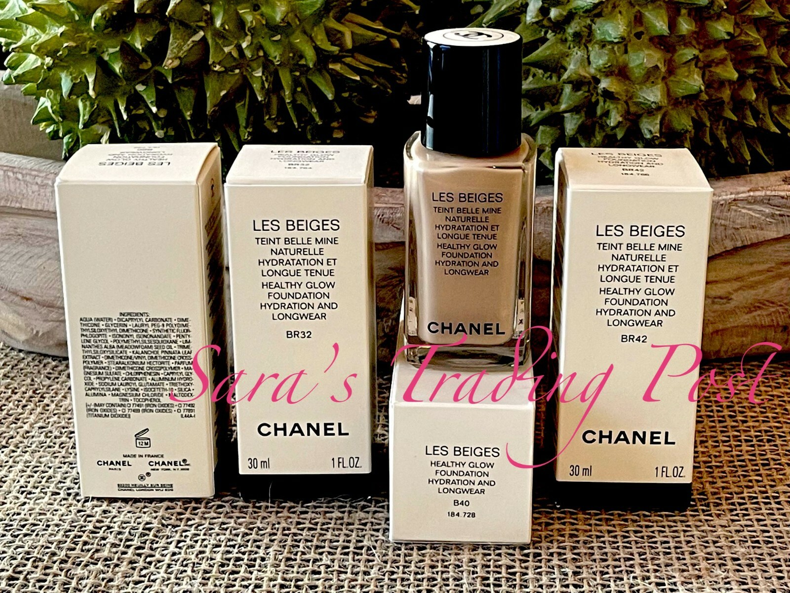 1 CHANEL Les Beiges Teint Belle Mine Healthy Glow FOUNDATION 1oz/30ml +🎁 2024