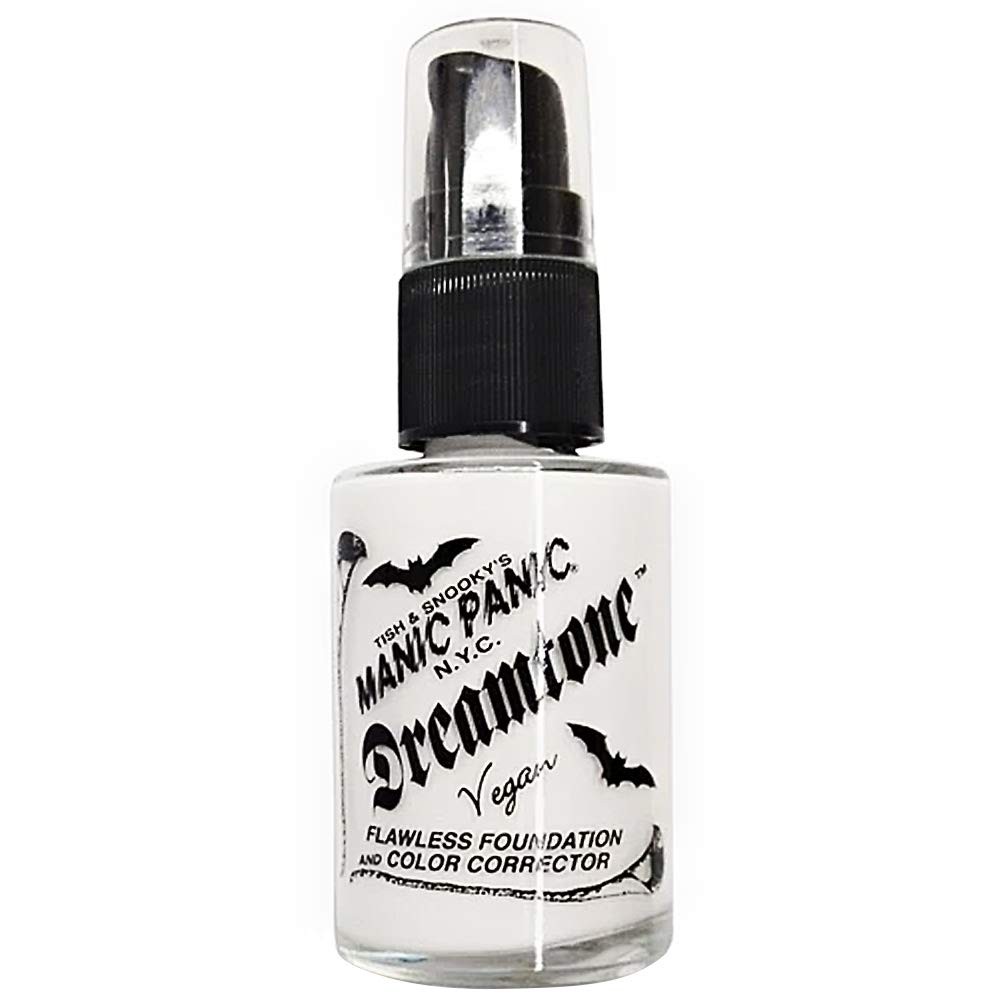 MANIC PANIC Dreamtone White Foundation for Goth Makeup – Oil-Free, Full Coverage