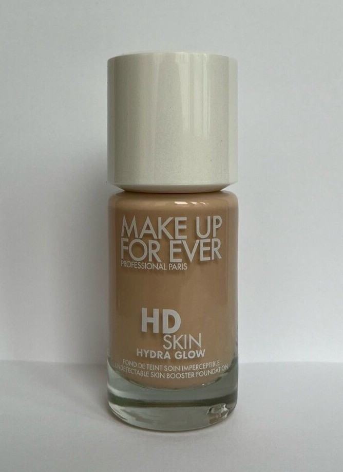 MAKE UP FOR EVER HD SKIN HYDRA GLOW SKINCARE FOUNDATION W/ HYALURONIC ACID *new*
