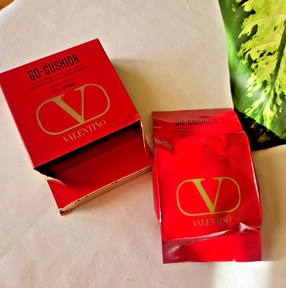 Valentino Go Cushion Foundation Refill Shade LN 3 (Light Neutral) SPF 50 14g NIB