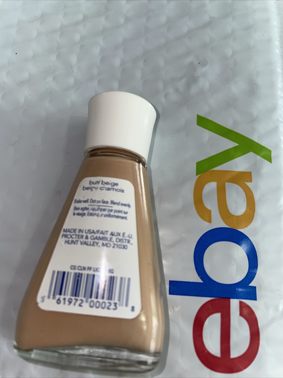 original COVERGIRL Clean Makeup Fragrance Free BUFF BEIGE unsealed NWOB