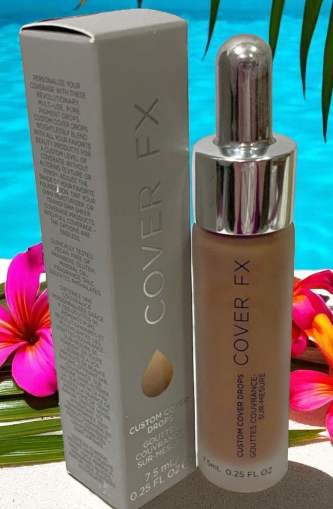 COVER FX Custom Cover Drops – N DEEP 2-0.25oz/7.5ml Maid in Italy New in Box
