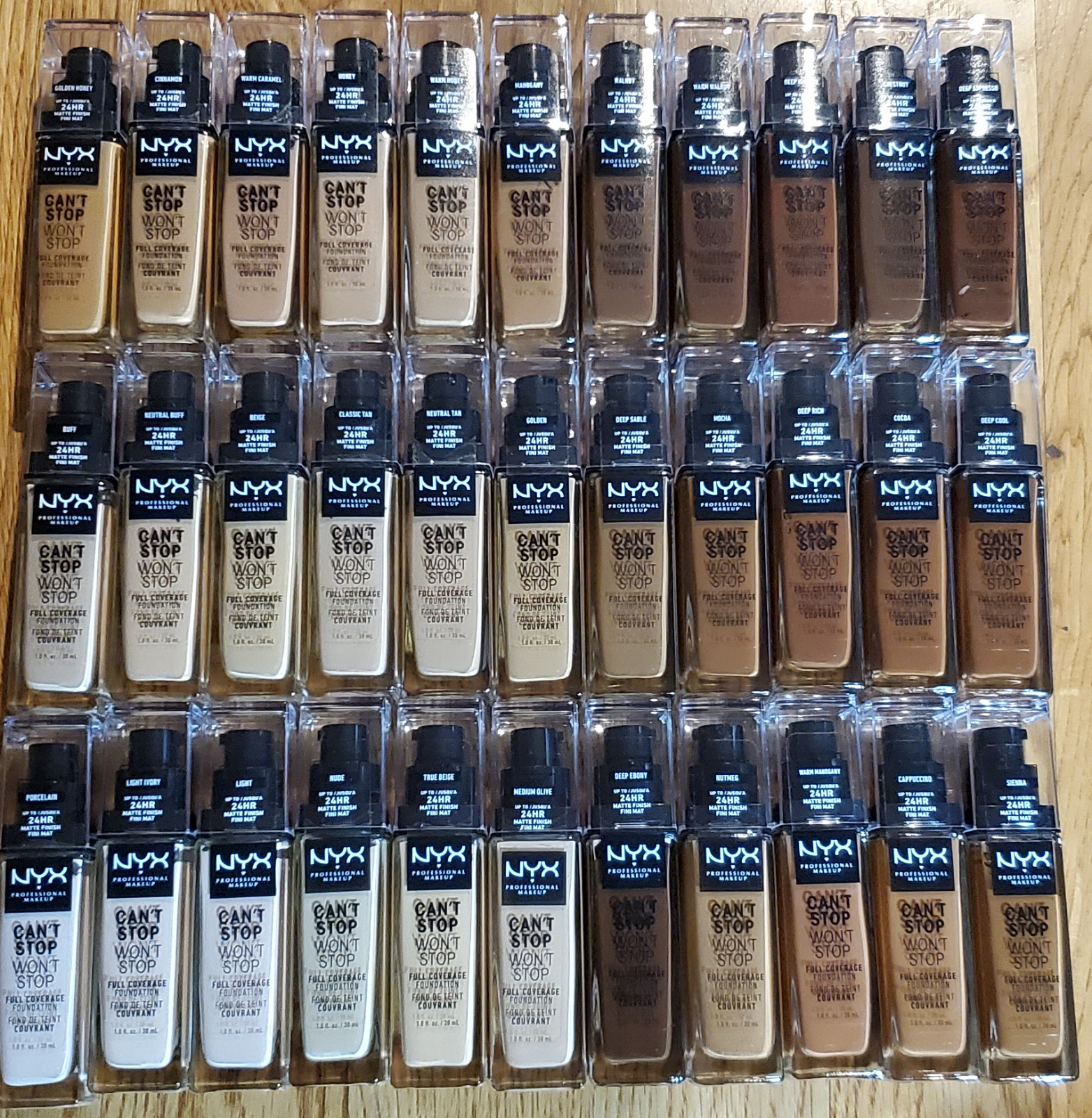 NYX Can’t Stop Won’t Stop Full Coverage Foundation, Buy 2 or more 20% OFF!!
