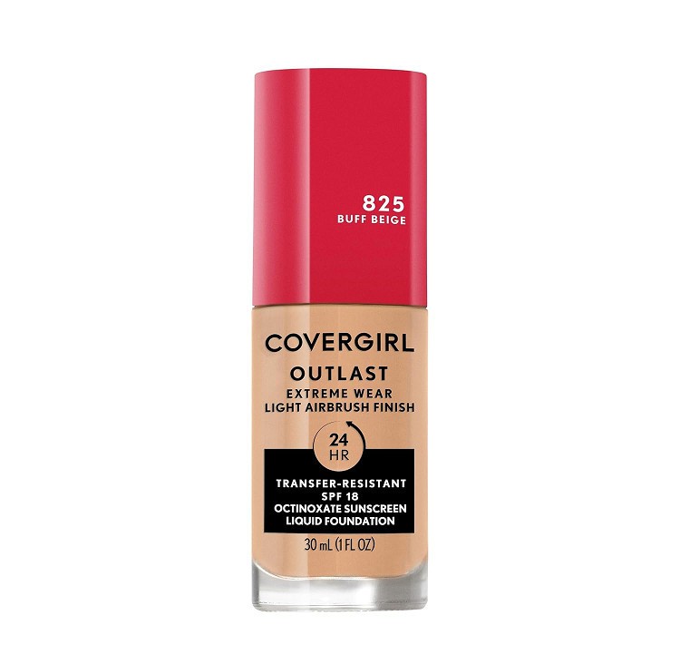 CoverGirl Outlast Extreme Wear Liquid Foundation #825 Buff Beige