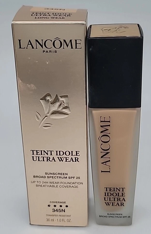 Lancome Teint Idole Ultra Wear Longwear 24H Foundation SPF 25 ~ 345N ~ 1 oz BNIB