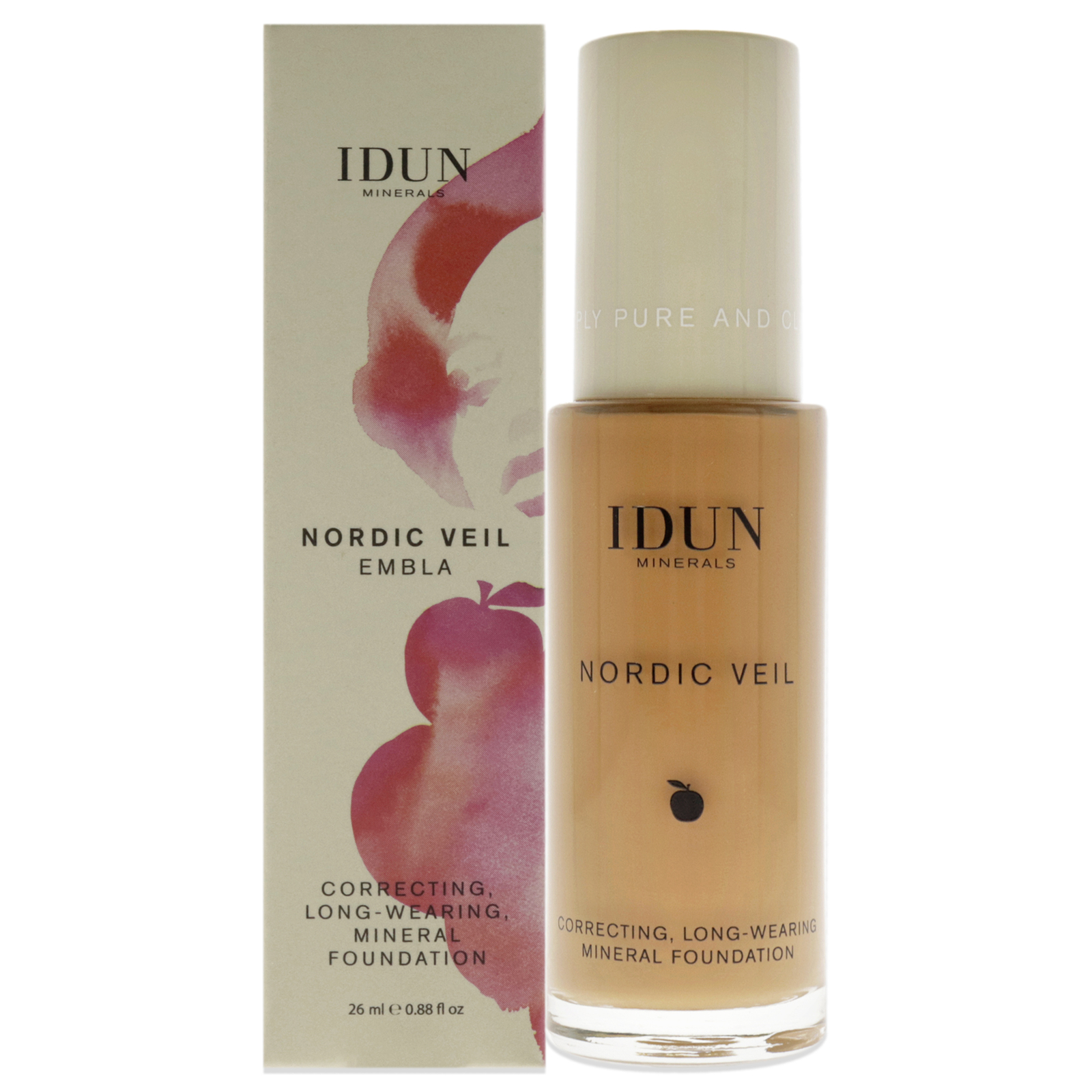 Nordic Veil Foundation – 315 Embla by Idun Minerals for Women – 0.88 oz