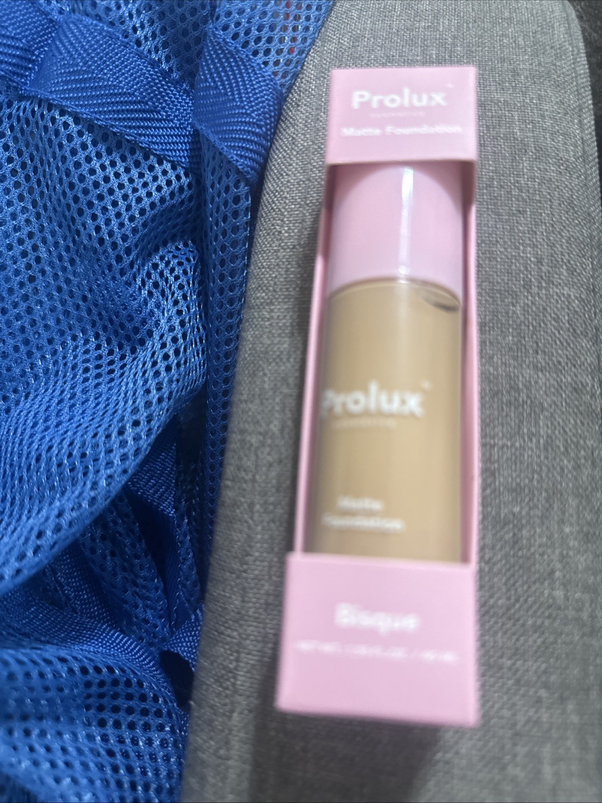 Prolux Matte Foundation • Vegan &: Cruelty Free 1.35 FL oz • Bisque NEW