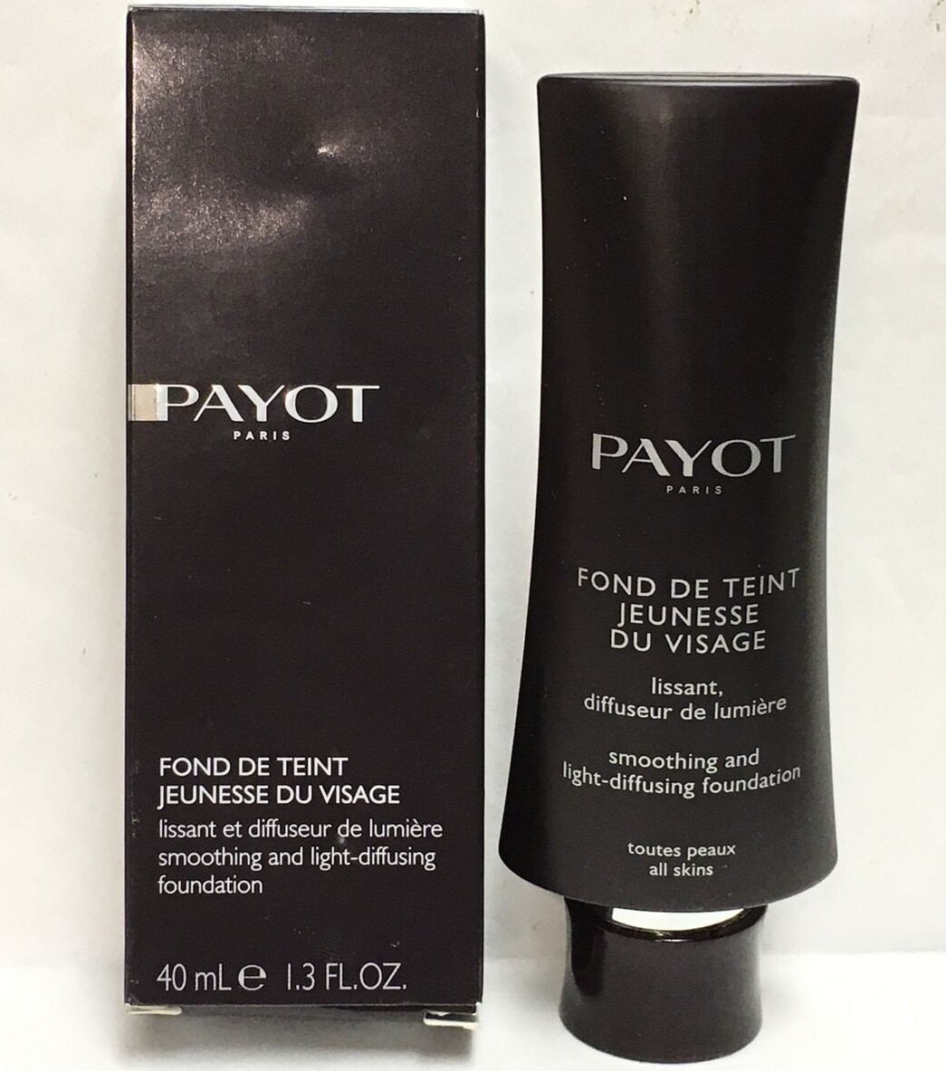 Payot SMOOTHING & LIGHT-DIFFUSING FOUNDATION 1.3 FL OZ 04 CARAMEL NIB ITALY