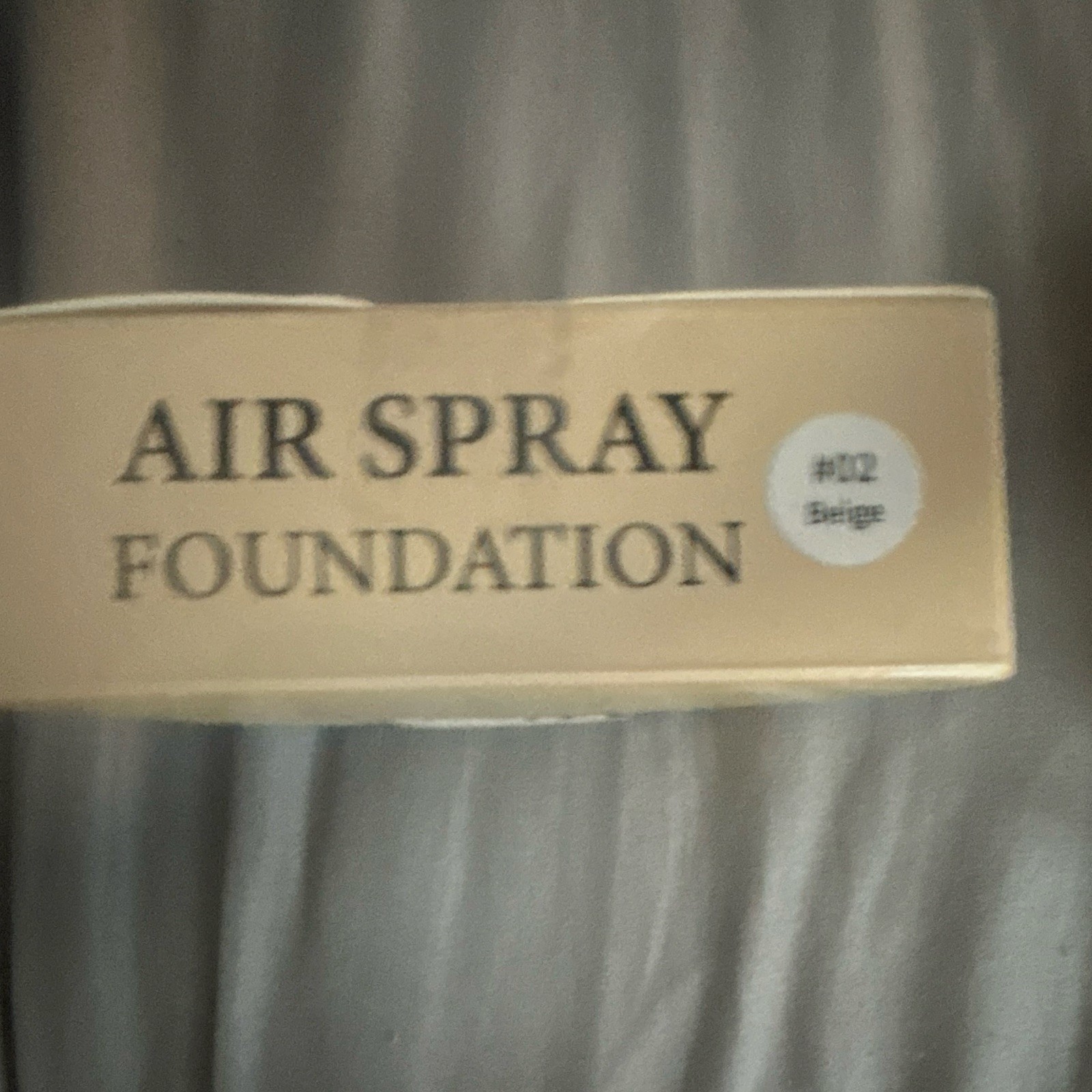 Airbrush Foundation Spray Full Coverage Matte Lightweight Beige #02 2.36 fl oz