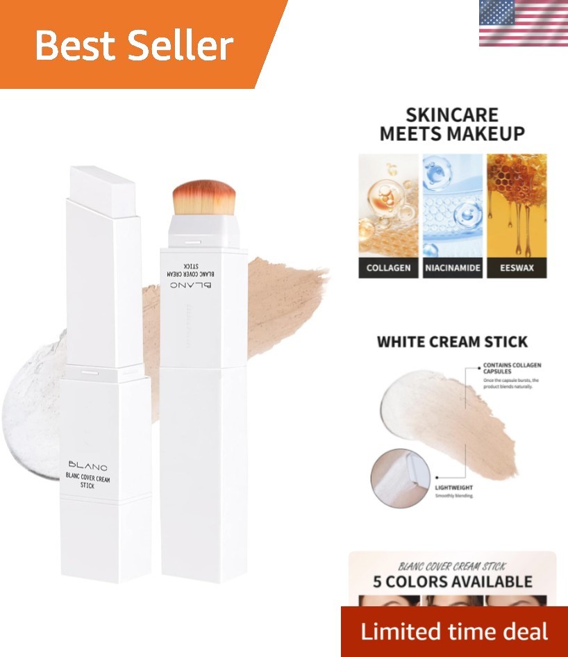 Hydrating Blanc Cover Cream Stick: Smooth, Blurring Finish for All Skin Types