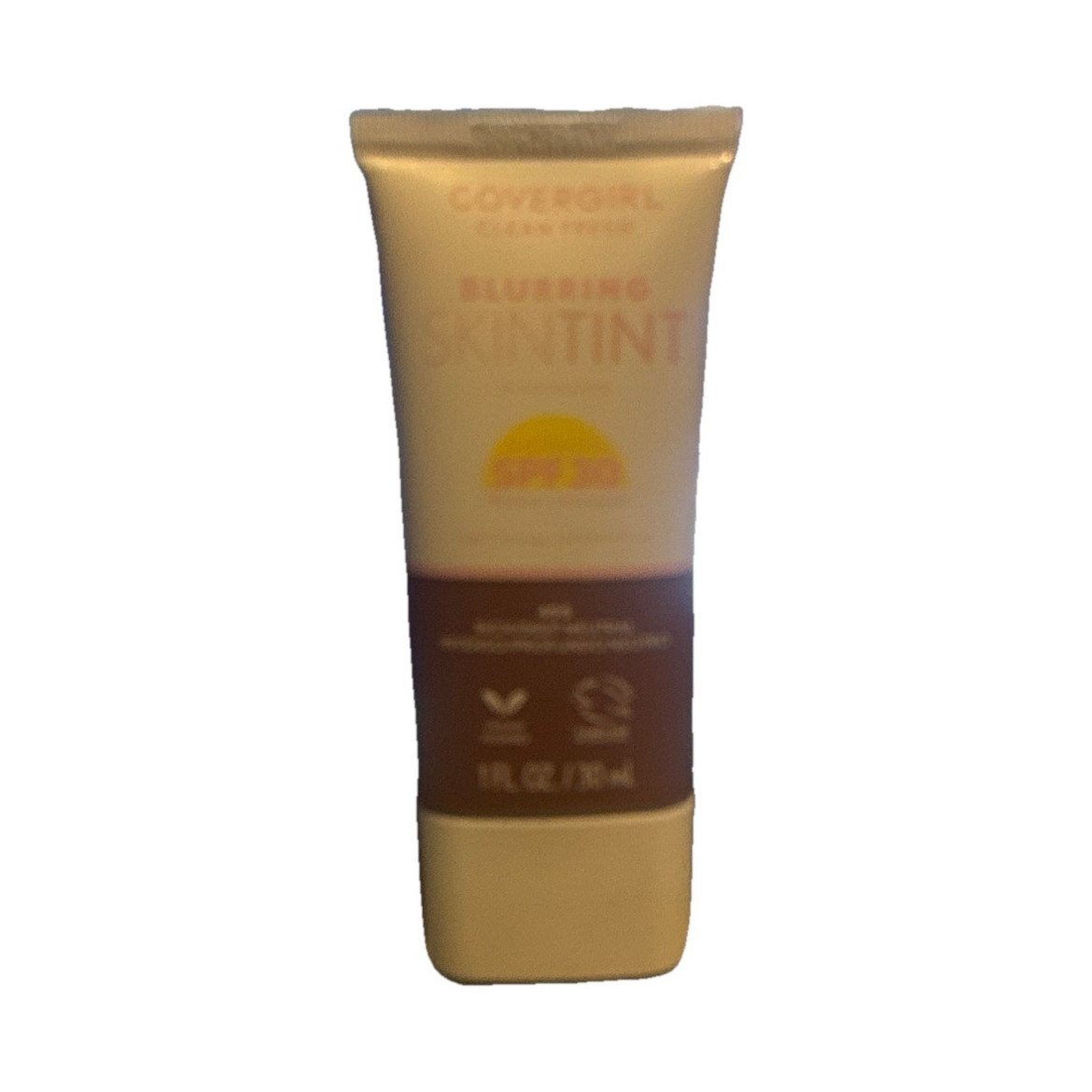 COVERGIRL Clean Fresh Blurring Skin Tint Liquid 455 Rich/Deep Neutral 1 fl oz