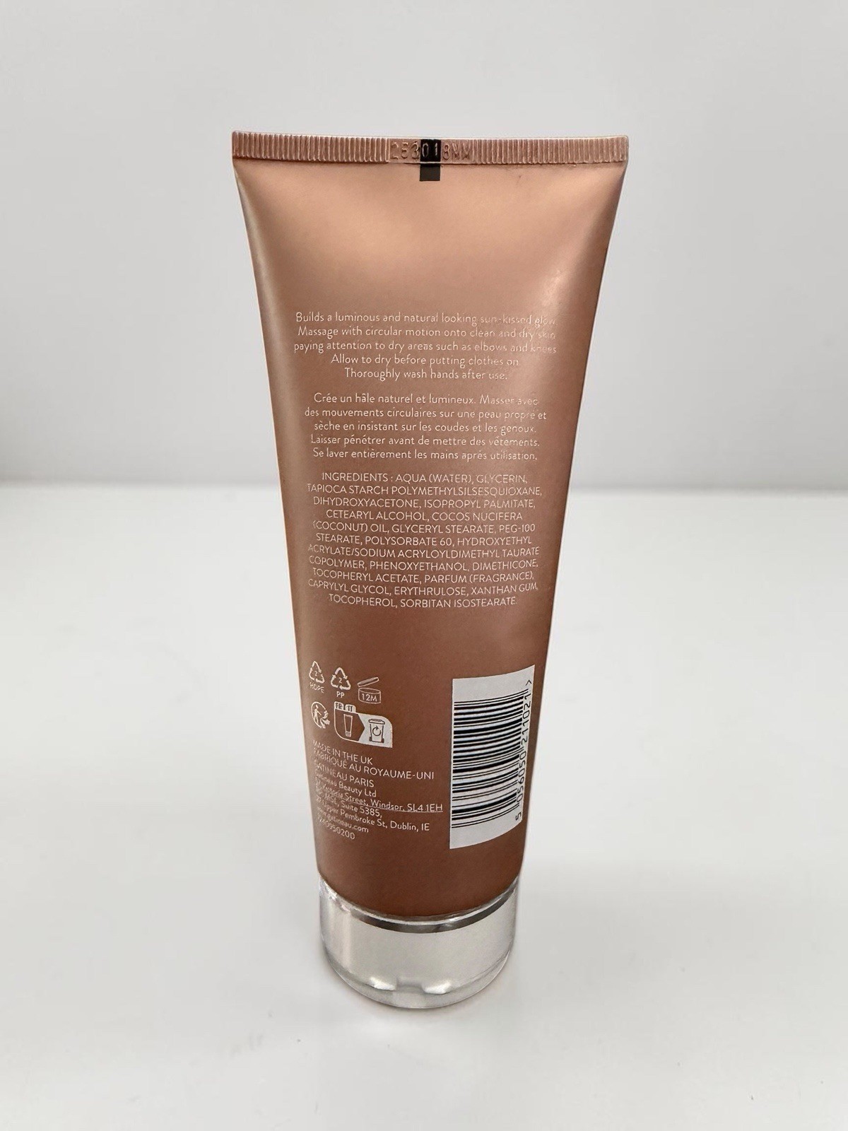 NWOB Gatineau Paris GOLDEN GLOW Gradual TAN Soin Instant 6.7 fl oz 200 mL Soleil