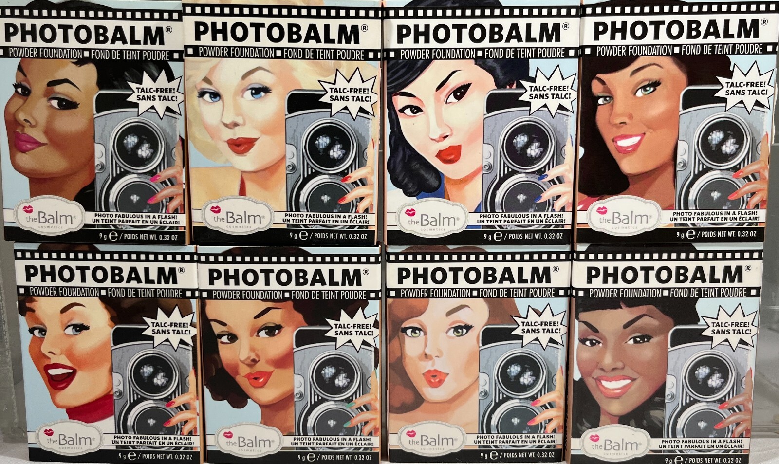 The Balm Photobalm Powder Foundation, 0.32 oz. – CHOOSE SHADE!