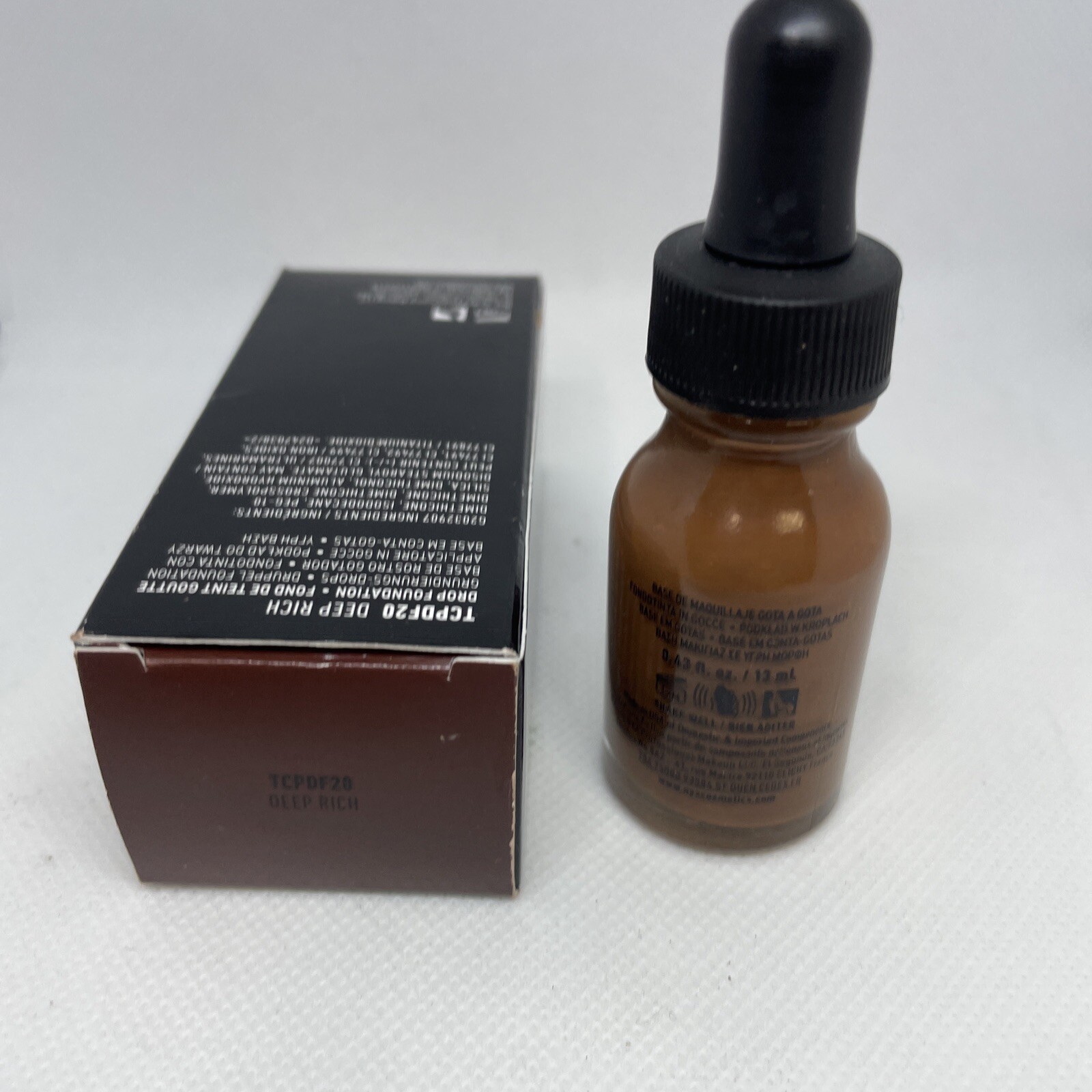 NYX Professional Makeup Total Control Pro Drop Foundation Skin-true buildable…