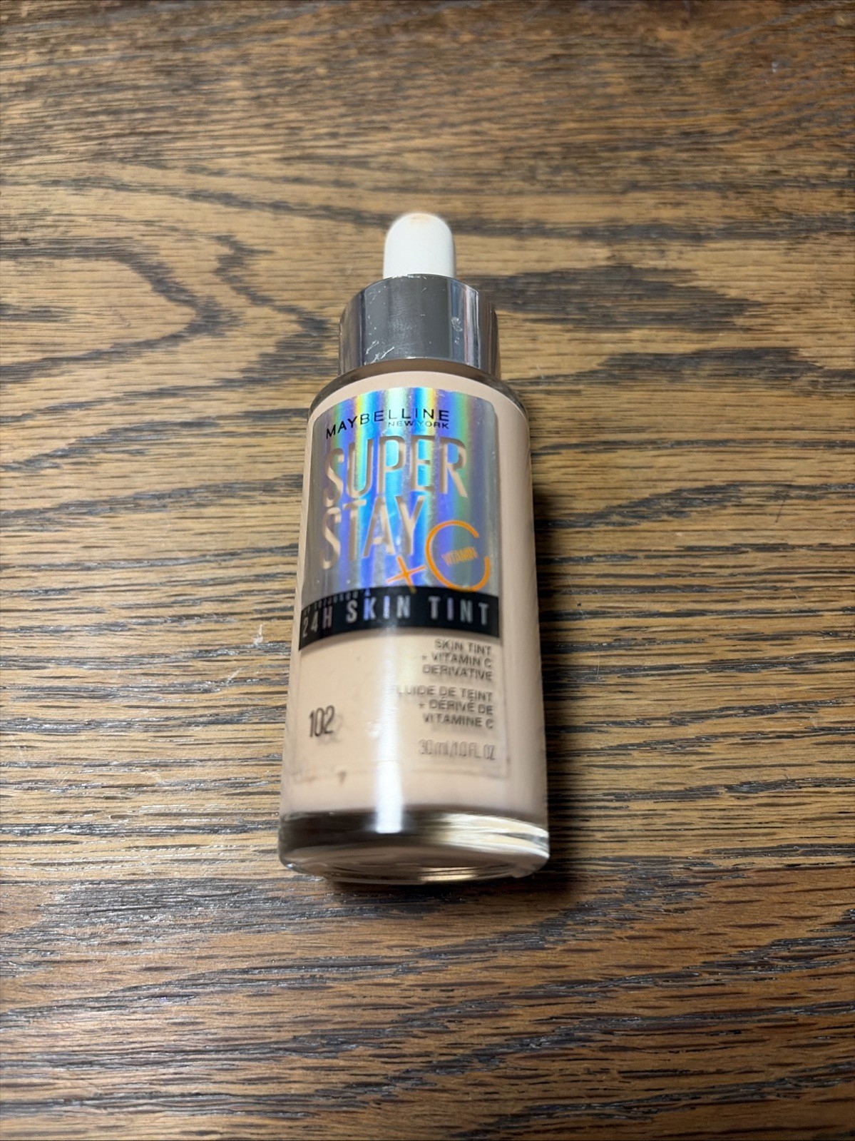 Maybelline Super Stay 24 H Skin Tent #102 + Vitamin C