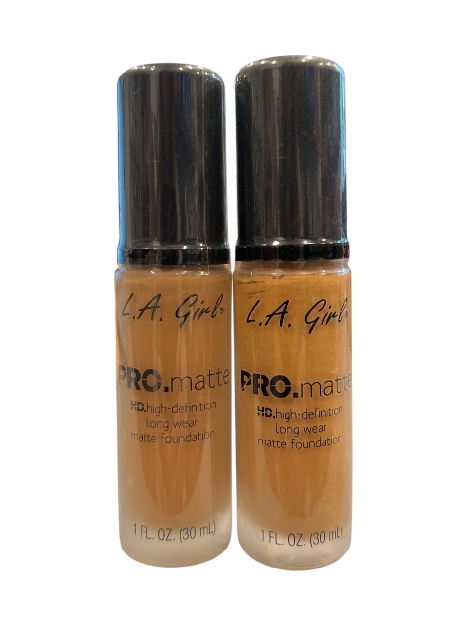 Pack of 2 – LA Girls Pro Matte Long Wear Liquid Foundation Caramel 1oz