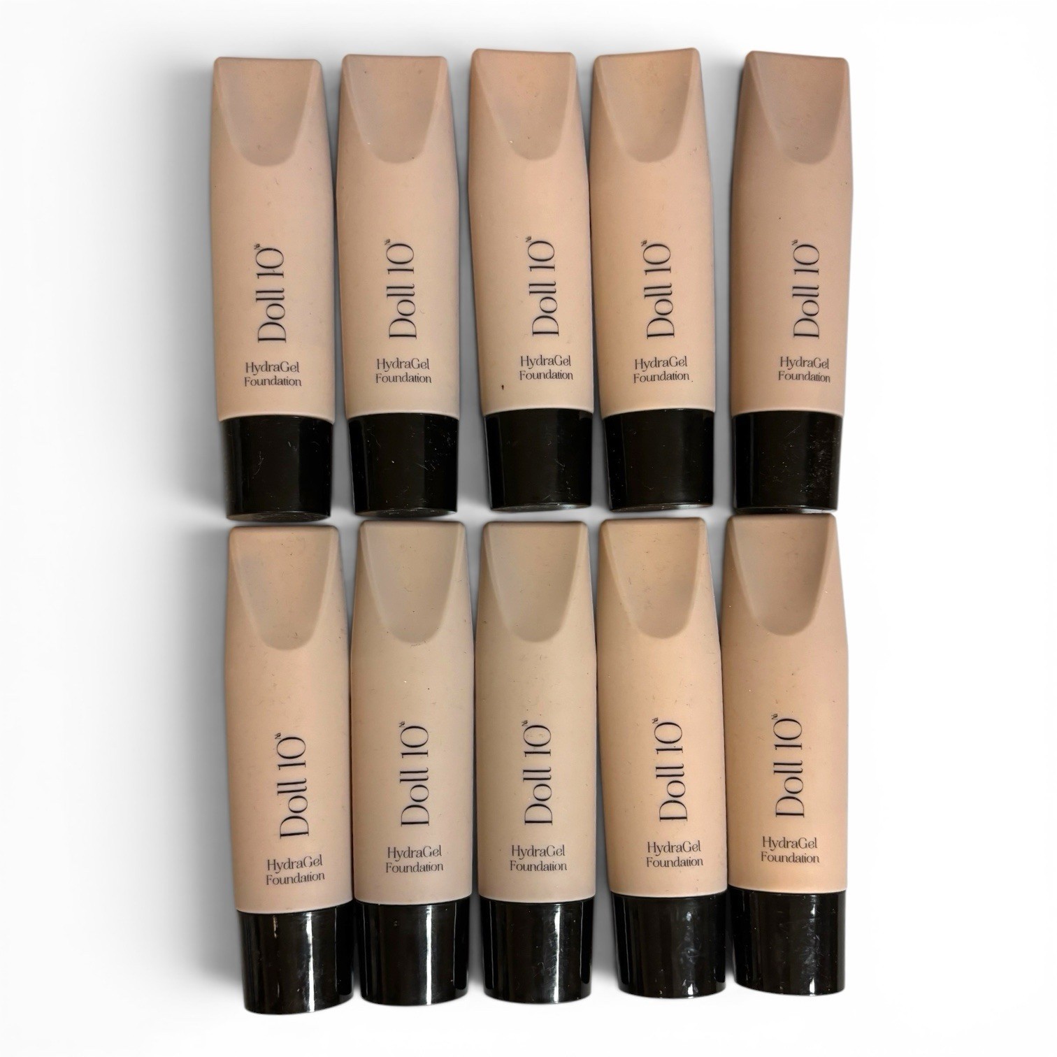 Doll 10 Foundation – Deep HydraGel Makeup Cosmetics Lot Of 10